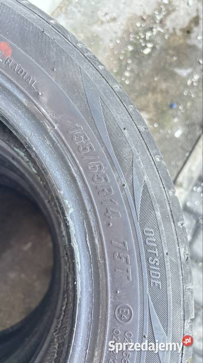 Opony 1556514 w ładnym stanie Chojnice