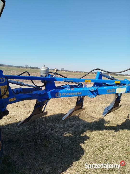 Pług Overum 4 skibowy zagonowy zabezpieczenie Reginów sprzedam