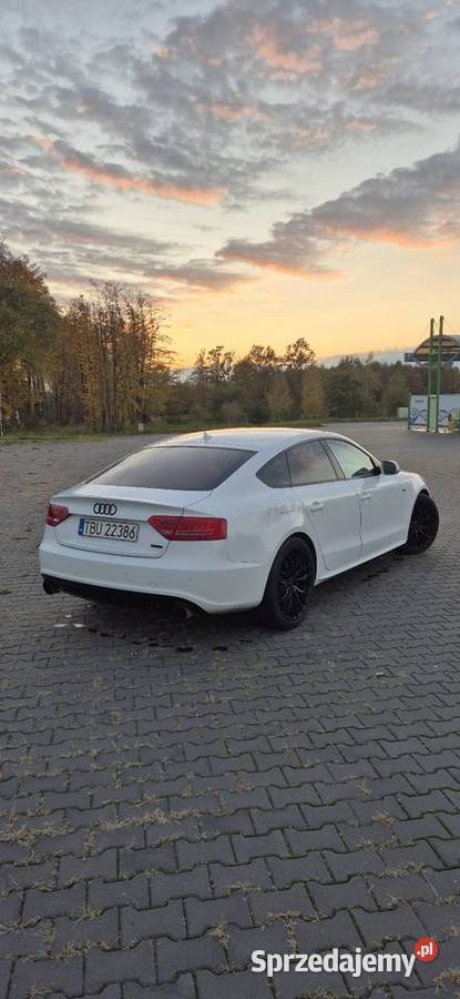 Audi a5 Sline Sportback 20 TFSI 211 Czytaj opis radio Stopnica