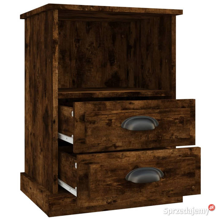 Szafki nocne 2 przydymiony dąb 43x36x60 WM816339 Warszawa sprzedam
