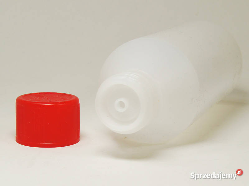 butelka HDPE 250 ml z zakrętką i dozerem dziurka Łódź sprzedam