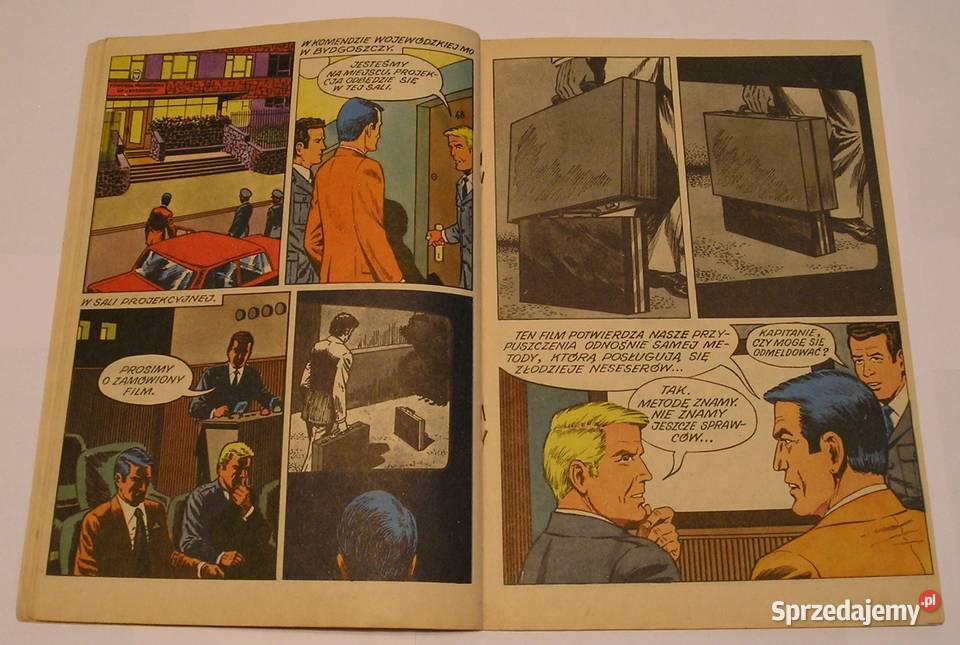 KAPITAN ŻBIK KRYPTONIM WALIZKA 1974 WYDANIE 1 łódzkie Łódź