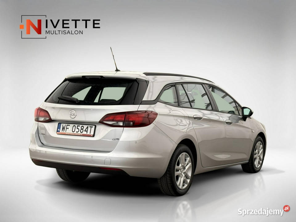 Opel Astra 16 DTE 110 Enjoy Salon FakturaVat K srebrny mazowieckie Warszawa sprzedam