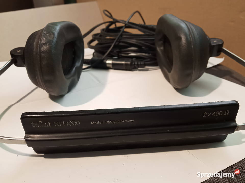 BRAUN KH 1000 Słuchawki Słuchawki i głośniki Poznań