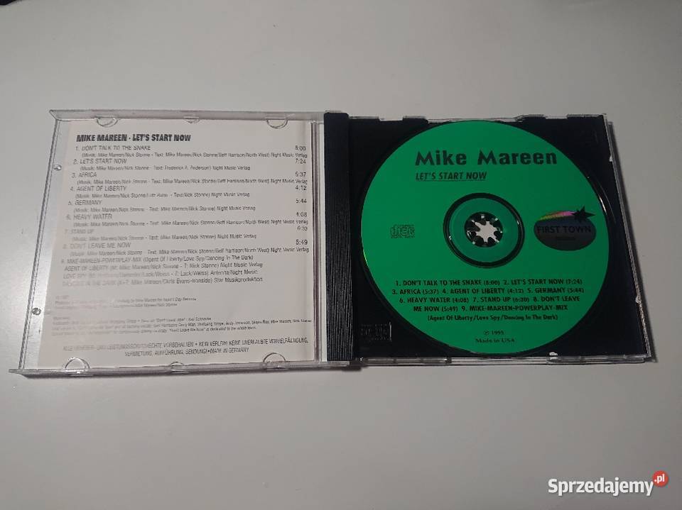 Mike Mareen Lets Start Now CD Italo Powerplay Tychy