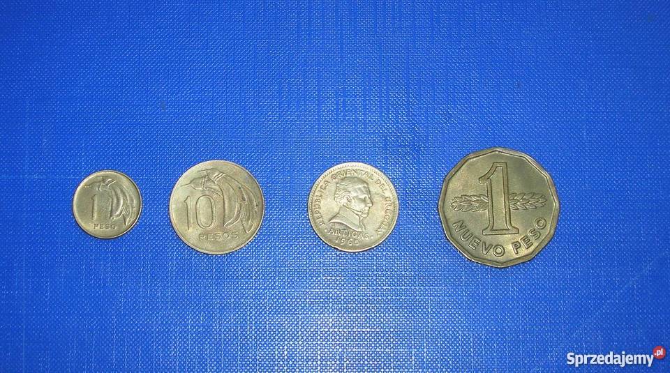 URUGWAJ 1 PESO 196519691978 10 PESO 1969 sprzedam