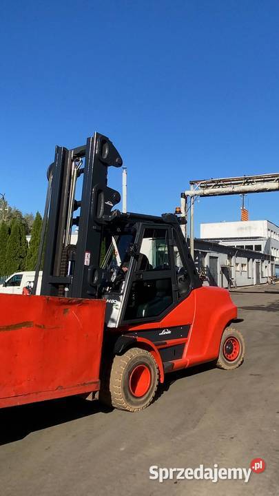 wózek widłowy używany z obrotnicą Linde 4 Ton Linde Elbląg