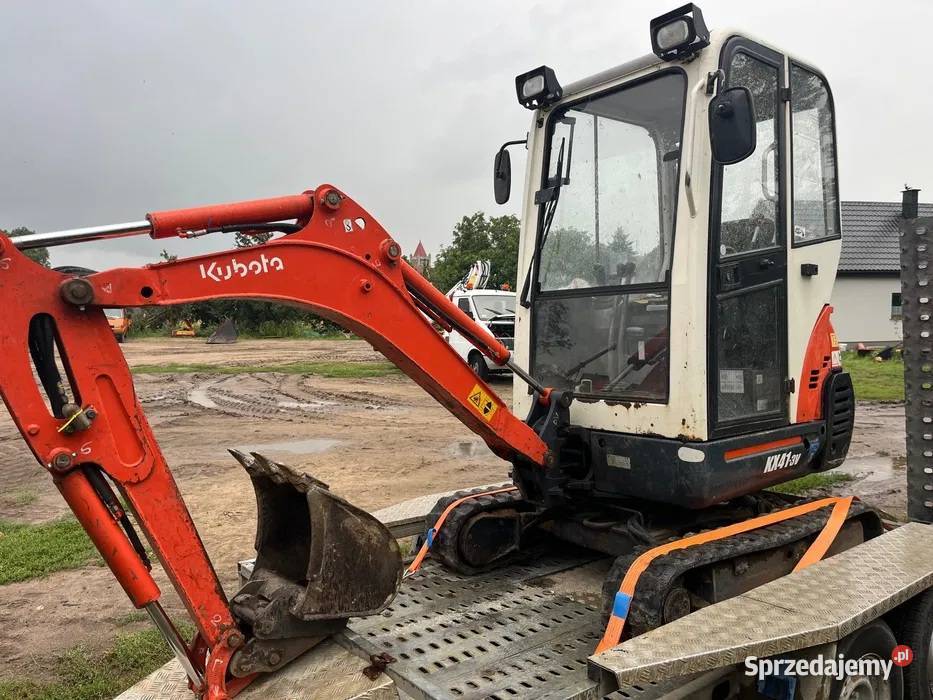 Koparka KUBOTA KX413v 2007r minikoparka kx 41 Dziedzice