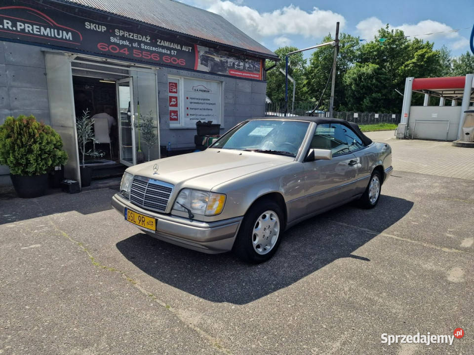 Mercedes E 320 A124 E320 32 Benzyna 220 Skóra Słupsk