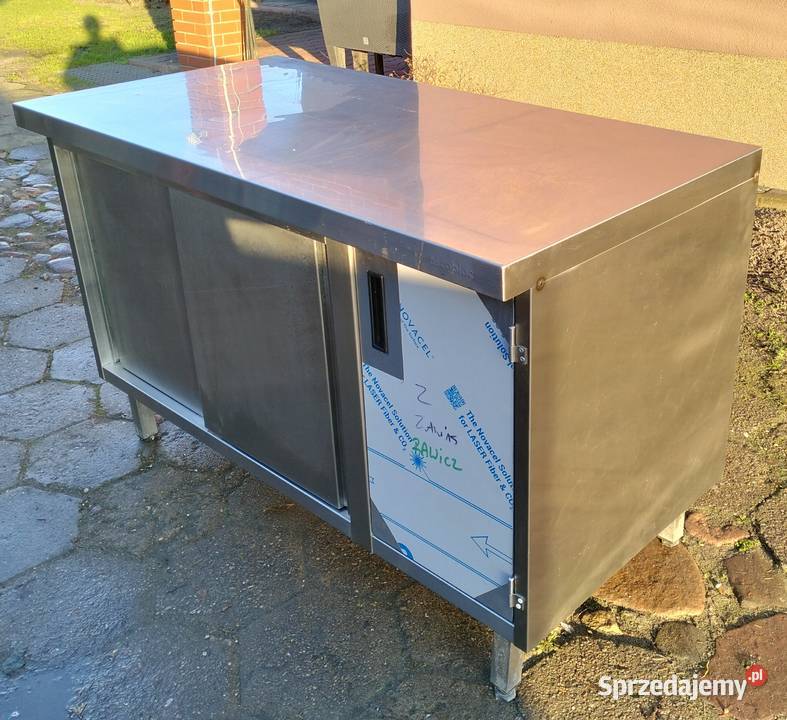 Stół gastronomiczny zabudowany 1385x70x85