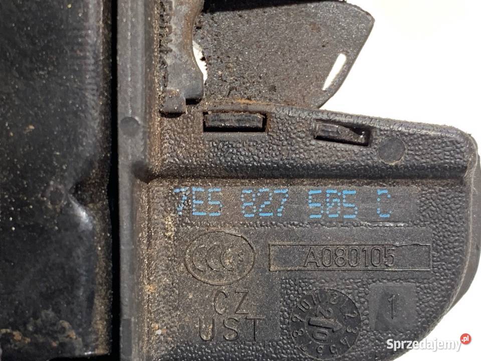 ZAMEK KLAPY TYŁ VW TRANSPORTER T5 Bus 7E5827505C sprzedam