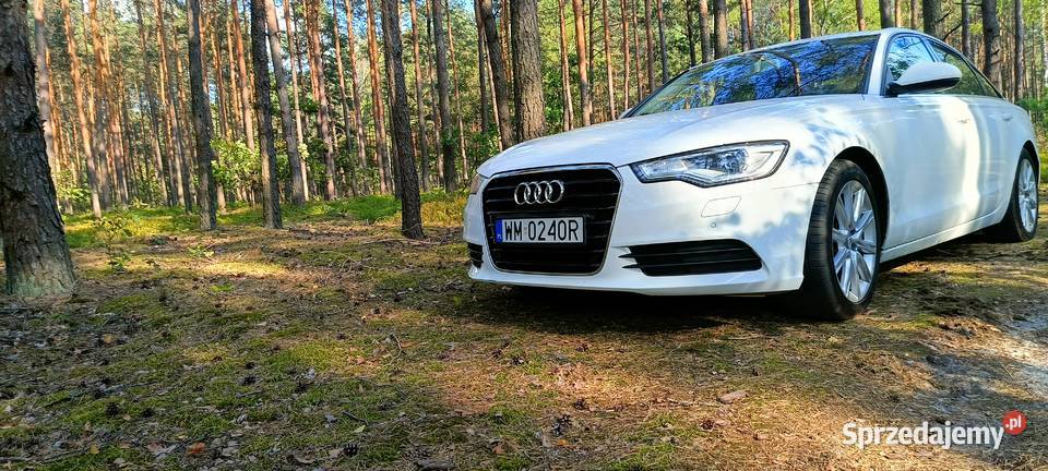 Sprzedam Audi A6 C7 20TDi 177 w białym kolorze