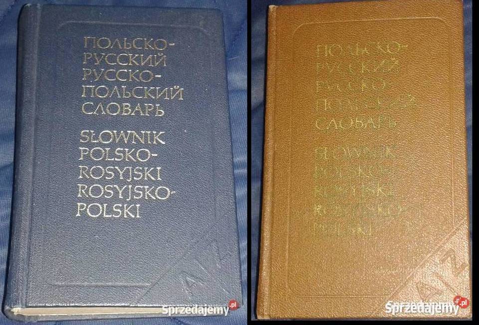 Słownik polskorosyjski rosyjskopolski Chełm