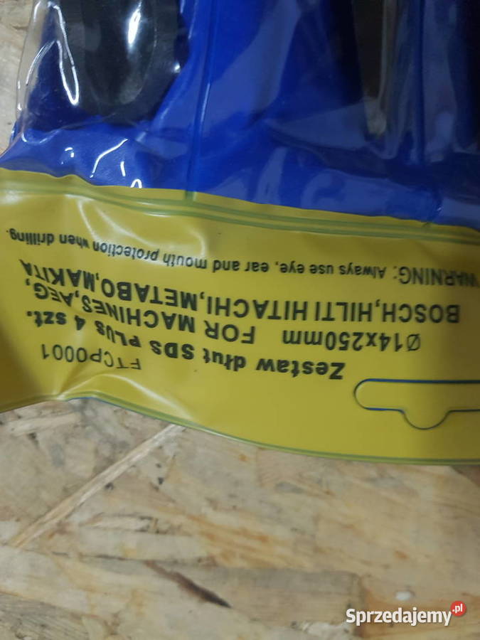 Zestaw dłut SDS PLUS 4 FALON TECH germany Głogowa sprzedam