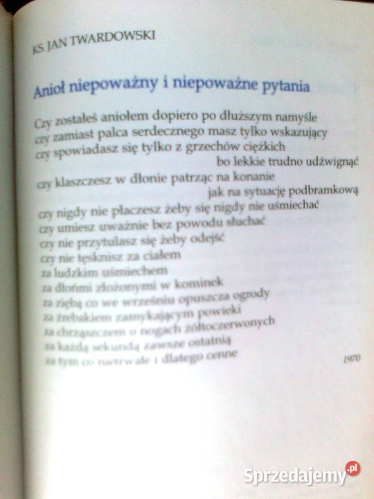 POWRÓT ANIOŁÓW Antologia opr ks Niewęgłowski Warszawa