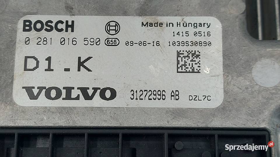VOLVO S40 V50 C30 16 D komputer sterownik Motoryzacja Kielce