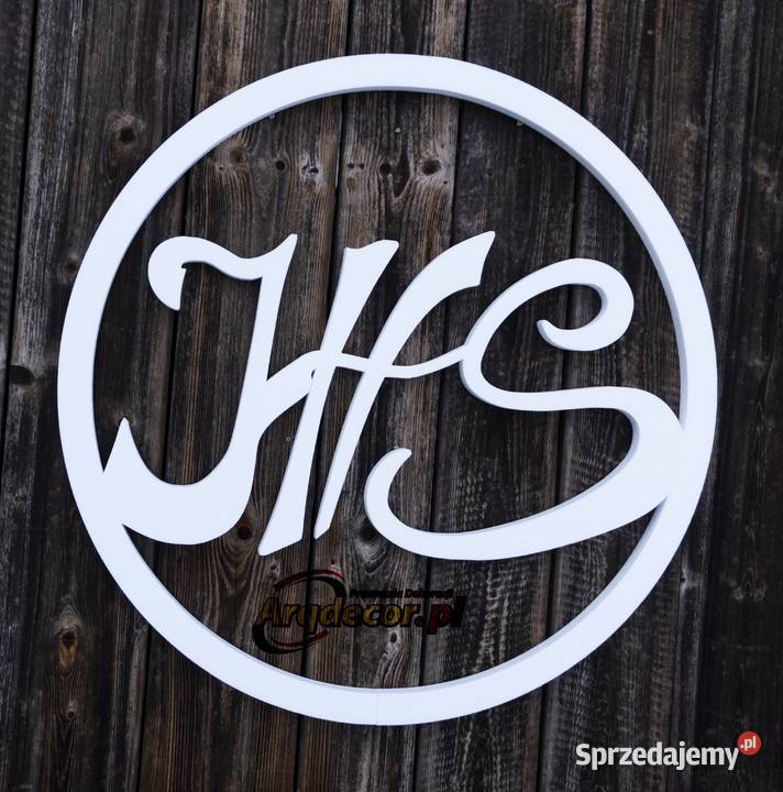 Duże serce IHS Boże Ciało Pierwsza Komunia inny kolor podkarpackie Dębna