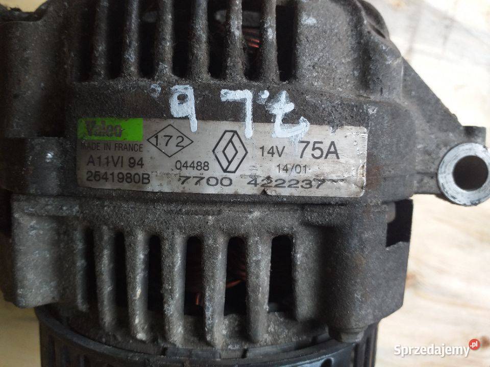 7LALTERNATOR VALEO RENAULT Thalia I 14 75A Włoszczowa