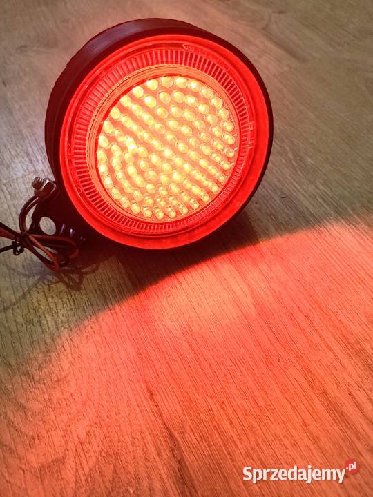 SPRZEDAM LAMPA LED 1224V 91xLED CZERWONA Wieliczka
