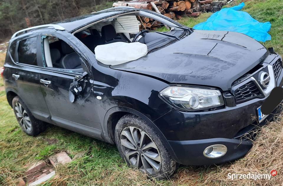 Nissan Qashqai lifcie uszkodzony powypadkowy Qashqai Długosiodło sprzedam