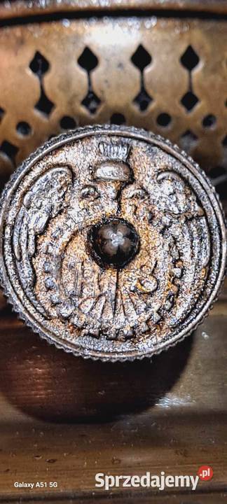 Stara lampa naftowa HUGO SCHNEIDER Hasag kujawsko-pomorskie Bydgoszcz