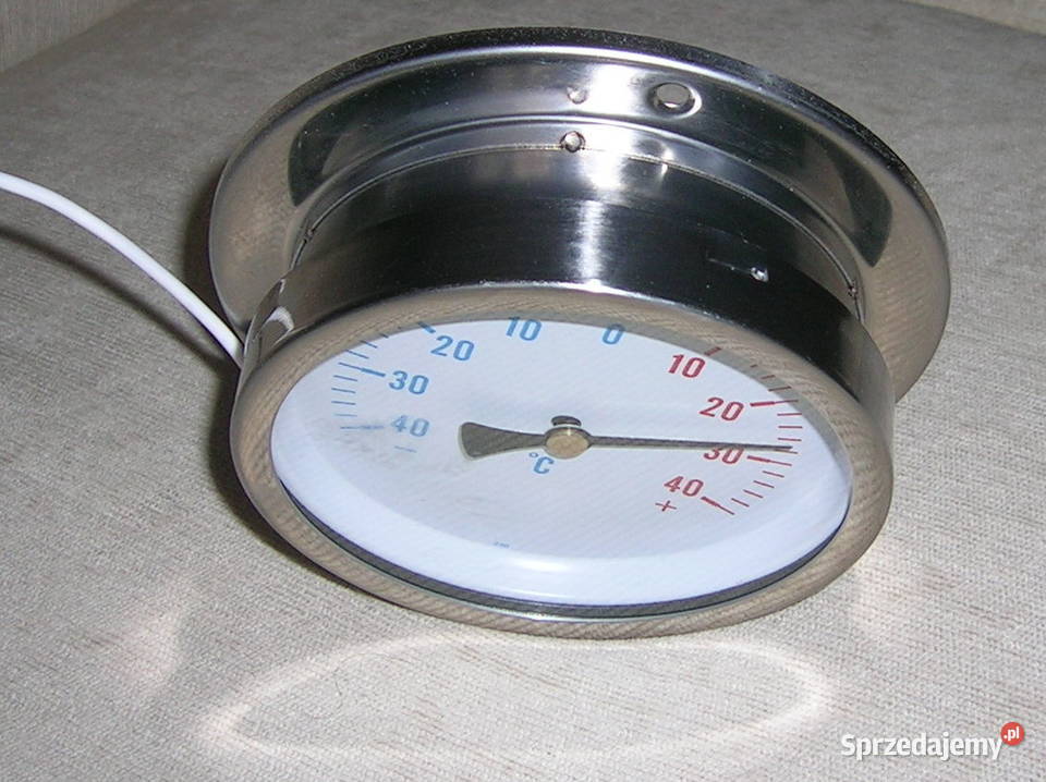Termometr tarczowy fi133mm 4040stC czujnik 45m Wyszków sprzedam