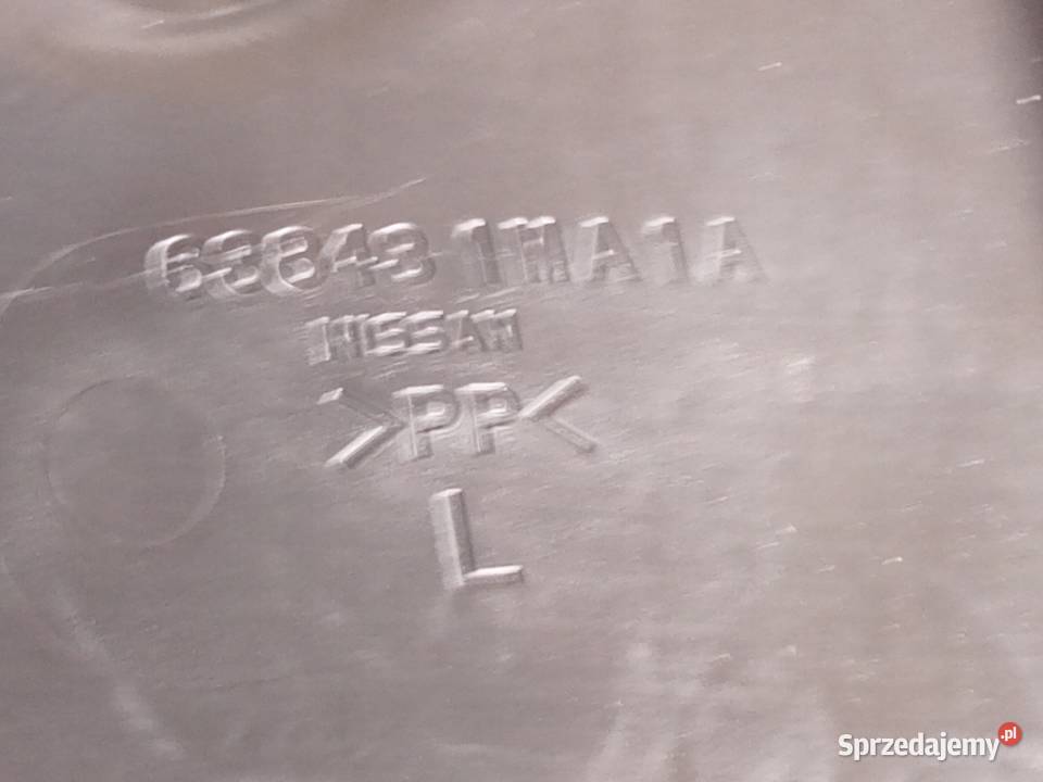 NADKOLE LEWE PRZÓD INFINITI Q70 M30d M35 M37 M56 osobowe Nowy Tomyśl