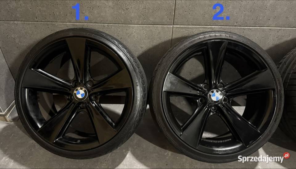 19 styl 128 BMW e60 e61 e92 e93 5x120 9J ET22 Samochodowe Lubasz sprzedam