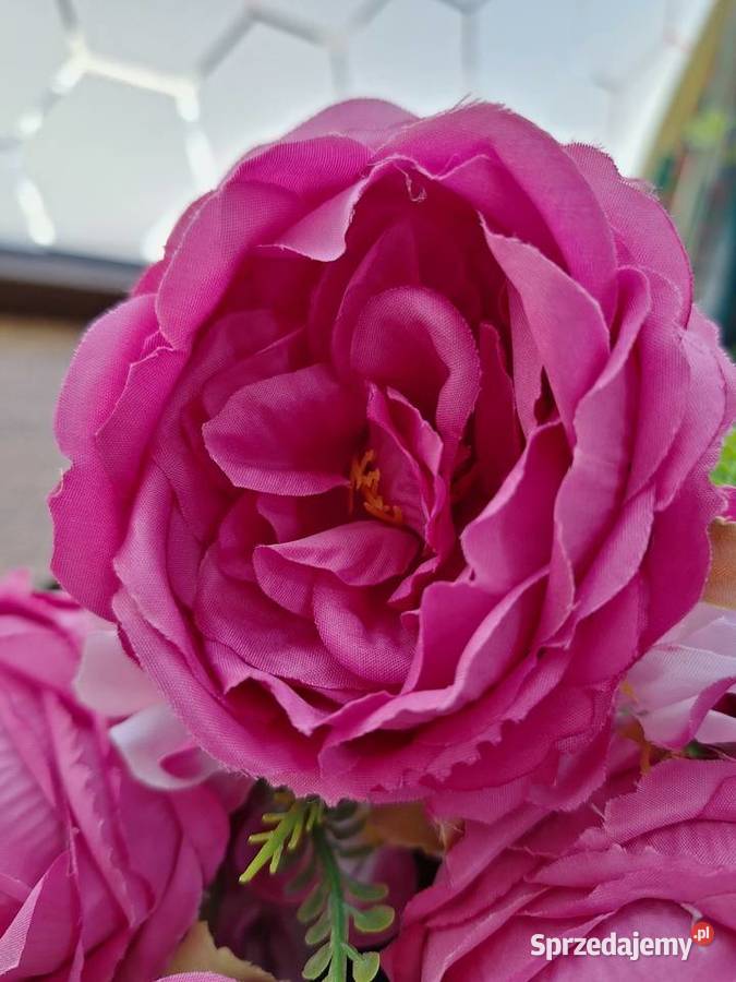 Bukiet róże 50 kwiaty sztuczne Żagań