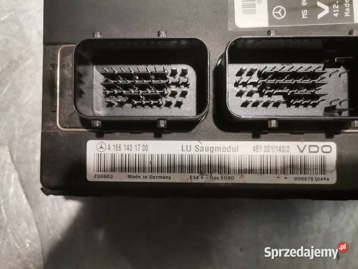 KOMPUTER STEROWNIK SILNIKA MERCEDES BENZ A W168 sprzedam
