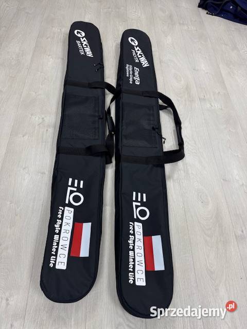 Pokrowiec na narty na wymiar i nadrukami ELO Giżycko
