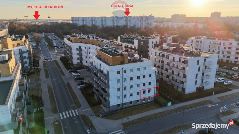 Trzypokojowe Malta balkon 2 miejsca w hali 68.54m2 Poznań