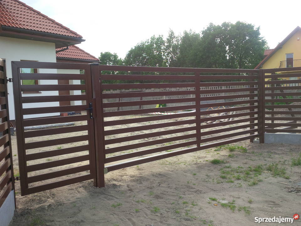 Ogrodzenie brama przesuwna samonośna ocral 80X20 Warszawa