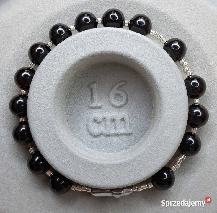 Bransoletka dziesiątka różańca z bursztynu Warszawa