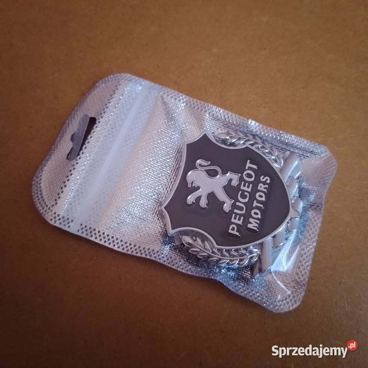 Naklejki 3D metalowe Peugeot