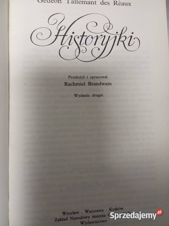 Historyjki książki używane antykwariaty kolekcje Warszawa