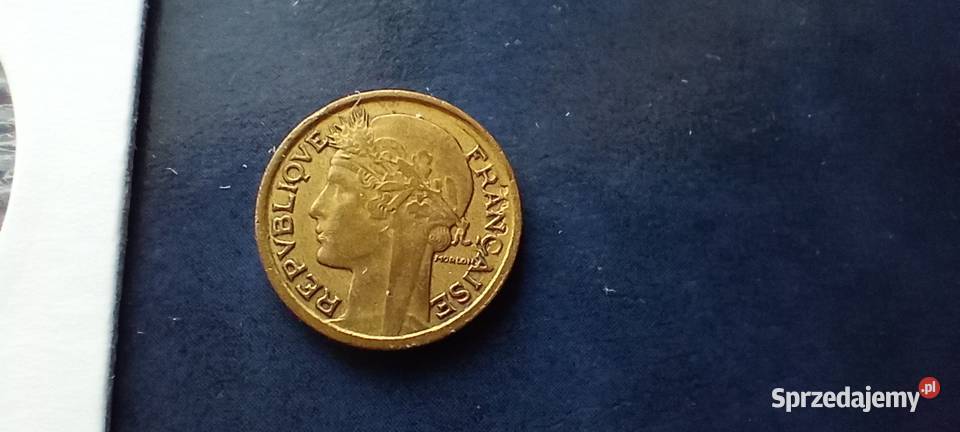 Stare monety 50 cent 1940 Francja Lesko