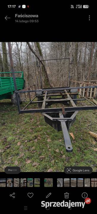 Sprzedam platformę przyczepę Przyczepy rolnicze Zakliczyn