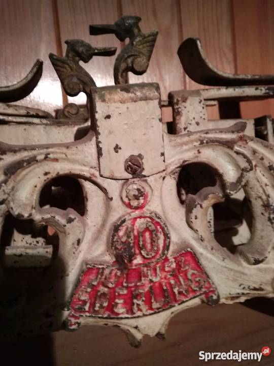 Stara waga szalkowa Juliusz Sperling 10 mazowieckie Warszawa