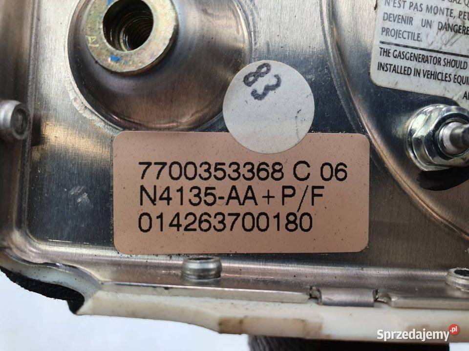 PODUSZKA AIRBAG OPEL MOVANO 7700353368C sprzedam