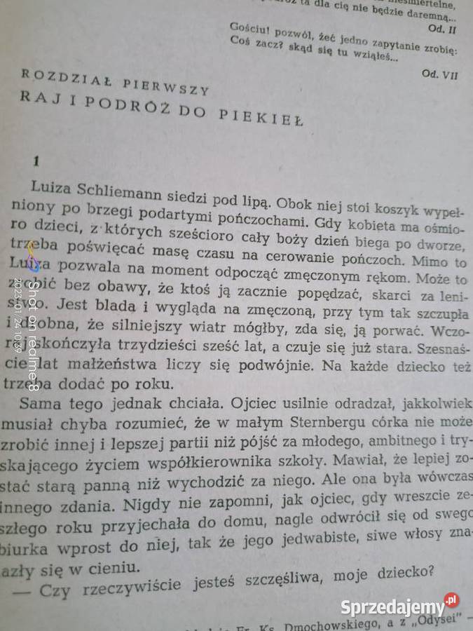 Sen o Troi książki historyczne księgarnia Praga Warszawa