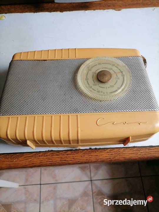 Radio z 1960 roku CZAR Sieradz