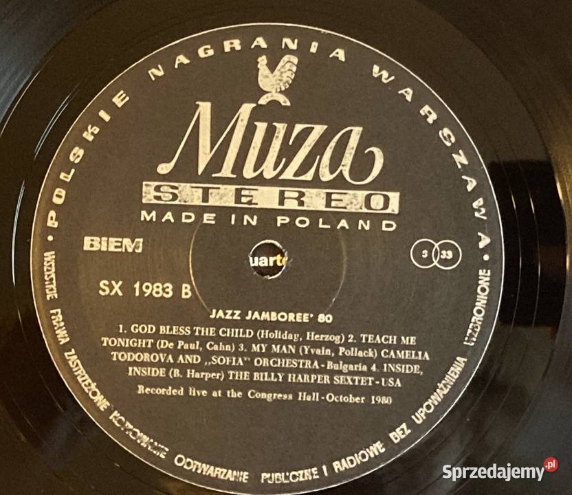 Jazz Jamboree 80 jazz Szczecin sprzedam
