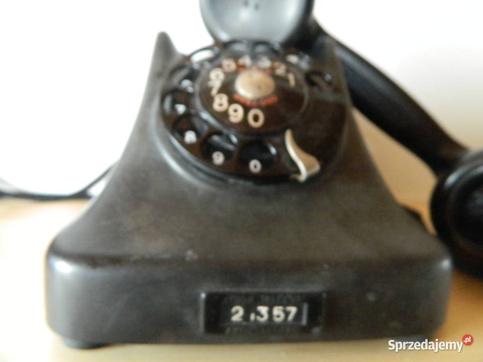 stary telefon na tarcze tarczowy Antyki zachodniopomorskie Charzyno