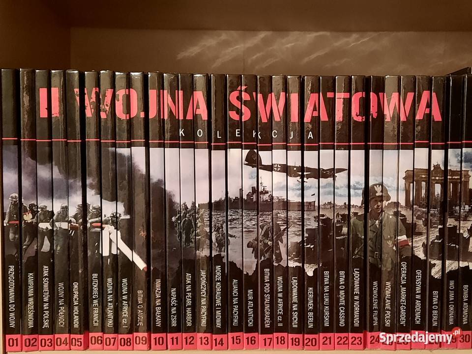 Kolekcja dvd II wojna światowa 30 Kraków sprzedam