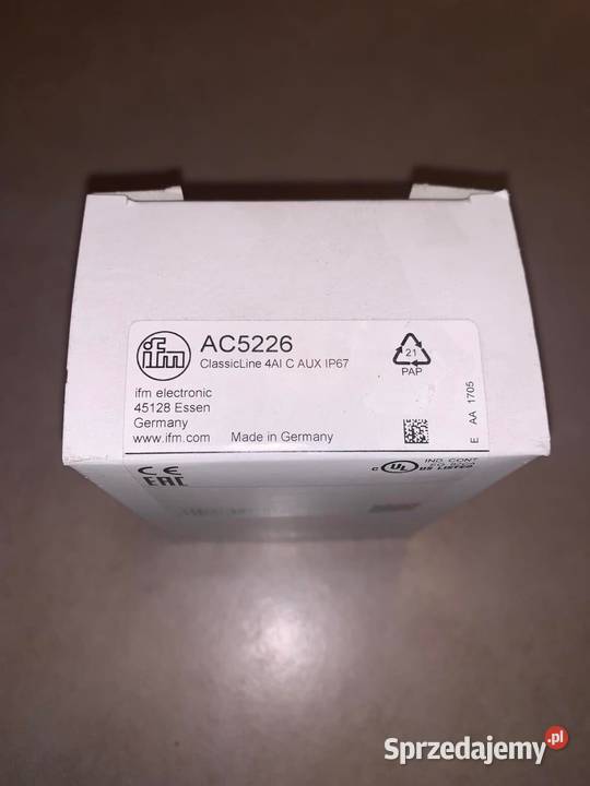IFM AC5226 ClassicLine 4AI C AUX IP67 Warszawa
