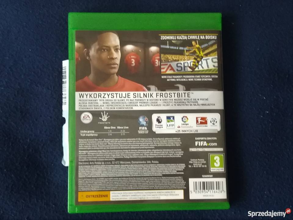 Fifa 2017 Xbox One śląskie Chorzów