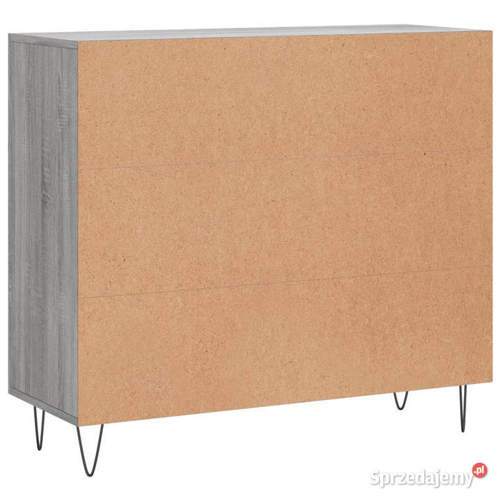 Szafka szary dąb sonoma 90x34x80 materiał Warszawa