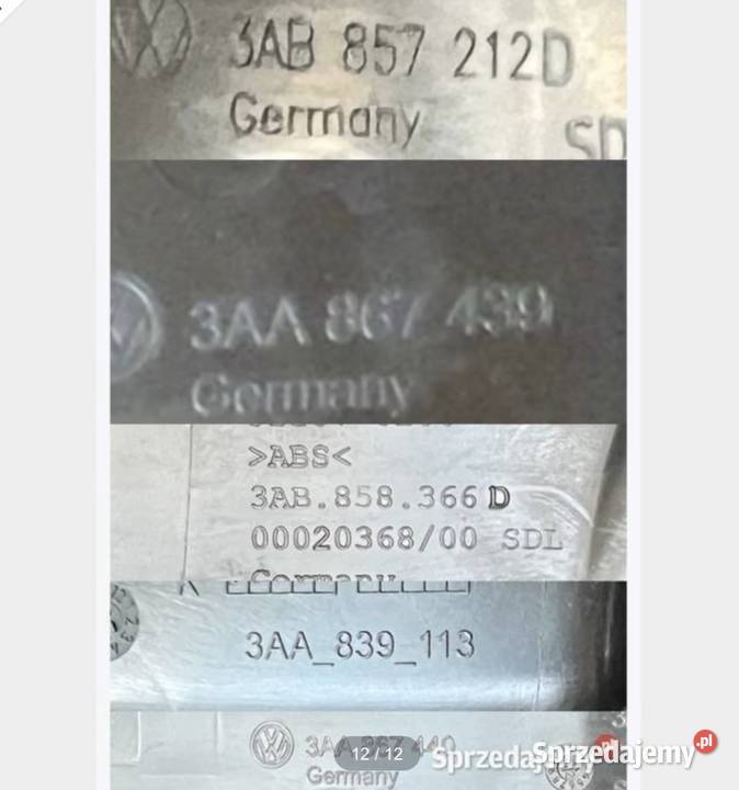 VW PASSAT B6B7 20102014 LISTWY DEKORY Katowice