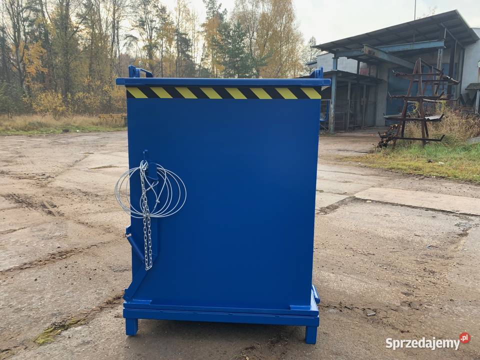 Kontener z otwieranym dnem PMDC 1700 L producent Kielce